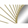Настенное зеркало DKD Home Decor Позолоченный 84 x 2,5 x 84 cm