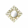 Wall mirror DKD Home Decor Golden Laurel 120 x 2,5 x 120 cm (120 Pieces)