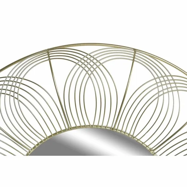 Wall mirror DKD Home Decor Golden Modern 60 x 4 x 60 cm