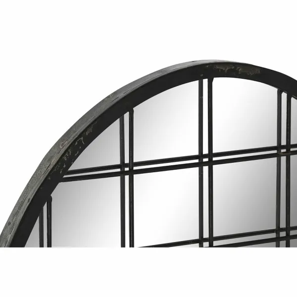 Sieninis veidrodis DKD Home Decor Juoda 47,5 x 2,3 x 70 cm