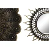 Spoguļu Komplekts DKD Home Decor Stikls Bronza PP 2 gb. (35 x 2 x 35 cm)