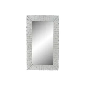 Sieninis veidrodis DKD Home Decor Balta Cottage Pynimas 87 x 4 x 147 cm