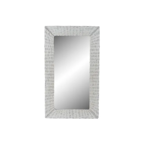 Seinäpeili DKD Home Decor Valkoinen Cottage Letitys 87 x 4 x 147 cm