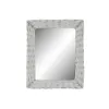 Seinäpeili DKD Home Decor Valkoinen Cottage Letitys 53,5 x 4 x 62,5 cm