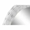 Настенное зеркало DKD Home Decor Белый Cottage плетеный Ø 60 cm 63 x 4 x 63 cm