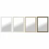Sieninis veidrodis DKD Home Decor Ruda Juoda Tamsiai pilka Dramblio kaulas 70 x 2 x 97 cm (4 vnt.)