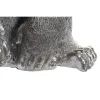 Koristehahmo DKD Home Decor Hopeinen Siirtomaatyylinen Gorilla 46 x 40 x 61 cm