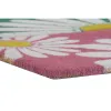 Doormat DKD Home Decor Pink Rubber Mint White Yellow 2 Units Coconut Fibre (60 x 40 x 0,5 cm)