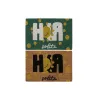 Doormat DKD Home Decor Black Brown Rubber White Green 2 Units Coconut Fibre (60 x 40 x 1,5 cm)