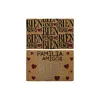 Doormat DKD Home Decor Red Black Brown Rubber 2 Units Urban Coconut Fibre (60 x 40 x 1,5 cm)
