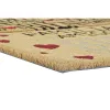 Doormat DKD Home Decor Red Black Brown Rubber 2 Units Urban Coconut Fibre (60 x 40 x 1,5 cm)