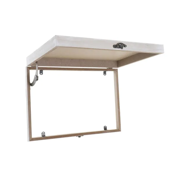 Декоративный шкафчик DKD Home Decor Чёрный Позолоченный Деревянный MDF (2 штук)