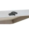 Koristerasia DKD Home Decor Musta Kullattu Puu MDF (2 osaa)