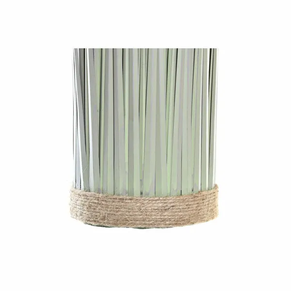 Koristekasvi DKD Home Decor 25 x 25 x 68 cm Ruskea Polyetyleeni Vihreä (2 osaa)