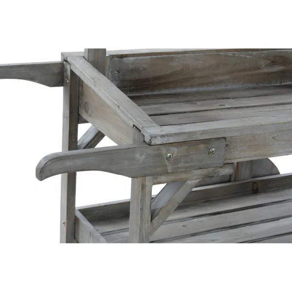 Sodo krepšelis DKD Home Decor 87 x 14 x 109 cm 87 x 41 x 109 cm Šviesiai rudas