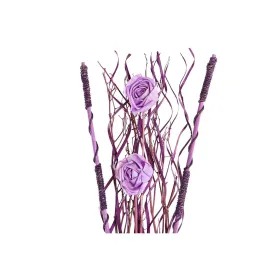 букет DKD Home Decor Розовый Лиловый Белый Сухой цветок (30 x 30 x 100 cm) (2 штук)
