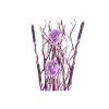 Kimppu DKD Home Decor Pinkki Liila Valkoinen Kuivakukka (30 x 30 x 100 cm) (2 osaa)