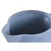 Vase DKD Home Decor Porcelain Grey Blue (16 x 11 x 30 cm) (2 Units)