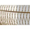 Pakabinamas apšvietimas DKD Home Decor Balta Natūralus Bambukas 40 W 83 x 83 x 40 cm