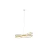 Потолочный светильник DKD Home Decor Коричневый Бамбук 50 W 100 x 100 x 25 cm