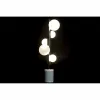 Stalinė lempa DKD Home Decor Balta Sidabras Stiklas Marmurą 220 V 15 x 15 x 68 cm
