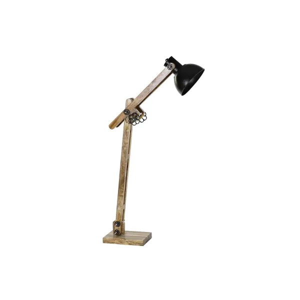 Напольный светильник DKD Home Decor Коричневый Чёрный Металл Древесина манго 85 x 25 x 140 cm