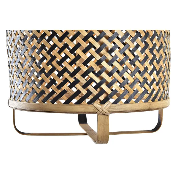 Pakabinamas apšvietimas DKD Home Decor Juoda Ruda 220 V 50 W (36 x 36 x 48 cm)