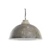 griestu gaismas DKD Home Decor Melns Pelēks Koks Metāls 50 W 61 x 61 x 37 cm