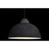 griestu gaismas DKD Home Decor Melns Pelēks Koks Metāls 50 W 61 x 61 x 37 cm