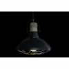 Kattolamppu DKD Home Decor 52 x 52 x 57 cm Musta Ruskea Rauta Mangopuu 50 W