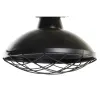 Pakabinamas apšvietimas DKD Home Decor 52 x 52 x 57 cm Juoda Ruda Geležis Mango mediena 50 W