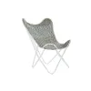 Dārza dīvāns DKD Home Decor Zils Balts Zaļš Dzelzs 74 x 65 x 90 cm