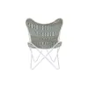 Dārza dīvāns DKD Home Decor Zils Balts Zaļš Dzelzs 74 x 65 x 90 cm