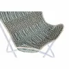 Dārza dīvāns DKD Home Decor Zils Balts Zaļš Dzelzs 74 x 65 x 90 cm