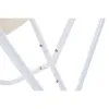 Садовое кресло DKD Home Decor Белый Чёрный Железо 74 x 65 x 90 cm