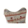 Puutarhasohva DKD Home Decor Valkoinen Oranssi Rauta 74 x 65 x 90 cm