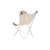 Садовое кресло DKD Home Decor Белый Оранжевый Железо 74 x 65 x 90 cm