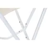 Садовое кресло DKD Home Decor Белый Оранжевый Железо 74 x 65 x 90 cm