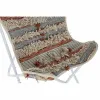 Садовое кресло DKD Home Decor Белый Оранжевый Железо 74 x 65 x 90 cm