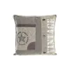 Tyyny DKD Home Decor Harmaa Valkoinen Vintage 45 x 15 x 45 cm