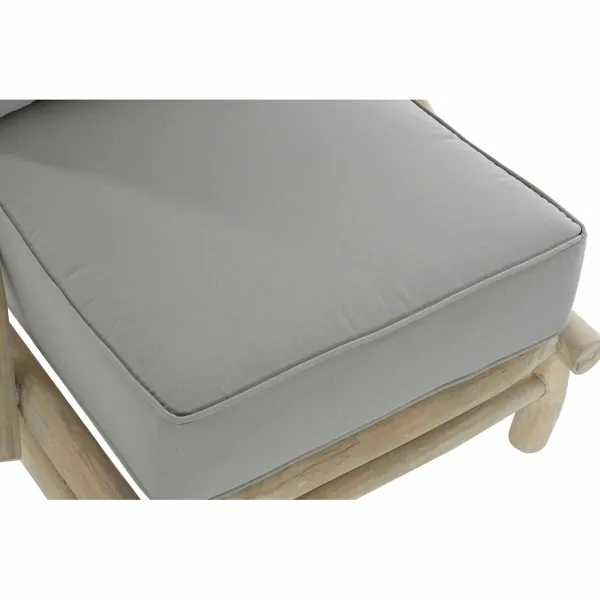 Садовое кресло DKD Home Decor Натуральный Светло-серый 82 x 80 x 73 cm