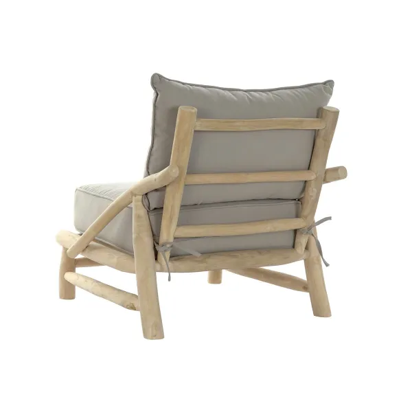 Садовое кресло DKD Home Decor Натуральный Светло-серый 82 x 80 x 73 cm