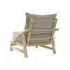 Садовое кресло DKD Home Decor Натуральный Светло-серый 82 x 80 x 73 cm
