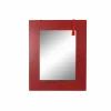 Настенное зеркало DKD Home Decor Чёрный Красный Восточный 70 x 2 x 90 cm