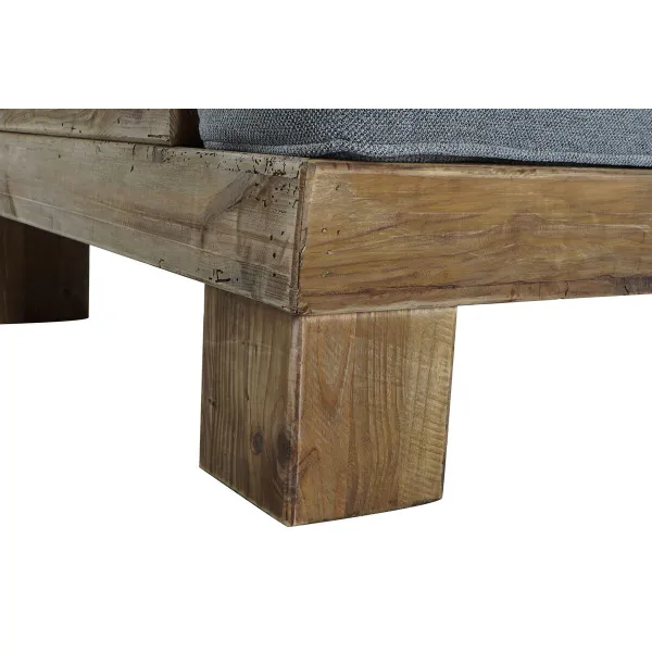 Sofa DKD Home Decor Pilka Natūralus Alpino 224 x 95 x 82 cm