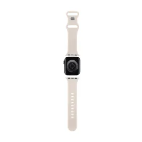 Hello Kitty Silicone Tags Graffiti - Strap for Apple Watch 38/40/41 mm (beige)