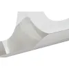 Ruokapöytä DKD Home Decor Kristalli Läpinäkyvä Valkoinen Puu MDF (160 x 90 x 75 cm)