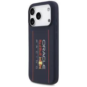 Red Bull Silicone Oversize Vertical Logo MagSafe - iPhone 17 Pro Case (Navy Blue)