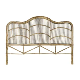 Päätylevy DKD Home Decor Valkoinen Luonnollinen 178 x 4 x 128 cm