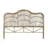 Galvūgalio lenta DKD Home Decor Balta Natūralus 178 x 4 x 128 cm